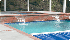 Automatic Pool Covers With Water Features