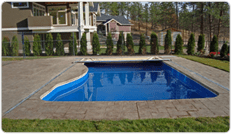 Pool Covers For Unique Shape, Waterfall and Raised Walls Pools