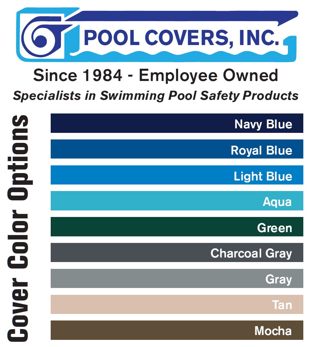 Replace Fabric Pool Cover At The Right Time Pool Covers Inc Pool   Cover Color Options 