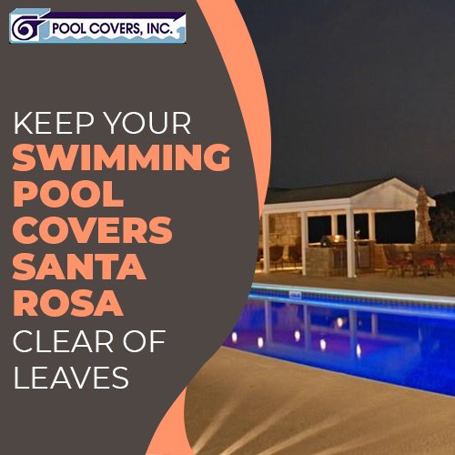 Keep Your Swimming Pool Covers Santa Rosa Clear of Leaves/Debris and Standing Water